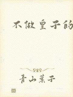 不做皇子的小妾