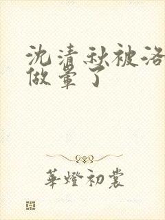 沈清秋被洛冰河做晕了