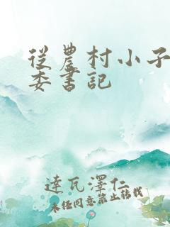 从农村小子到省委书记