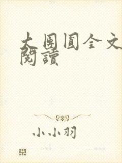 大团圆全文完整阅读