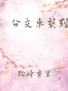 公交车系列说说