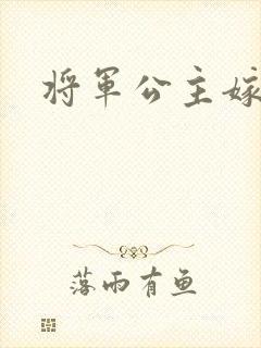 将军公主嫁到