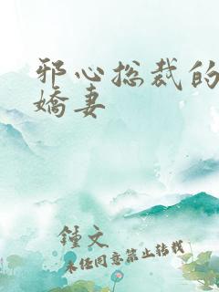 邪心总裁的纯情娇妻