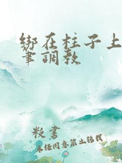 绑在柱子上用毛笔调教