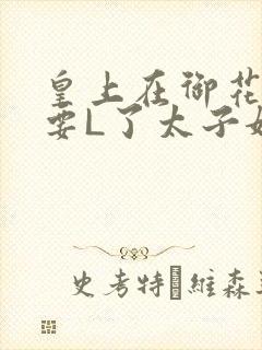 皇上在御花园里要L了太子妃