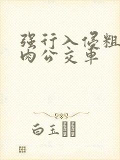 强行入侵粗暴h肉公交车