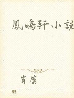 凤鸣轩小说