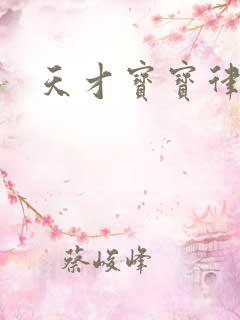 天才宝宝律师妈