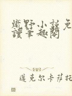 炽野小说免费阅读笔趣阁