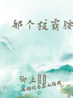 那个校霸腰好软