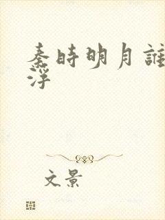 秦时明月谁主沉浮