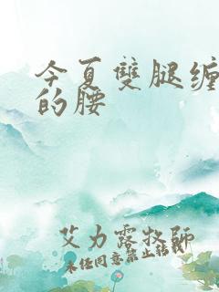 今夏双腿缠陆绎的腰