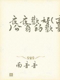 夜夜欢好(高h)公翁的欢爱