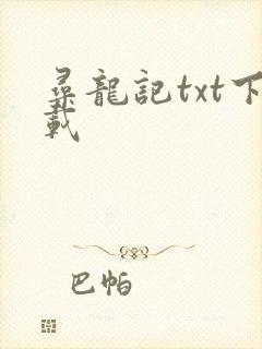 寻龙记txt下载