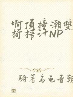 啊顶撞潮双H龙椅榨汁NP