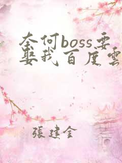 奈何boss要娶我百度云