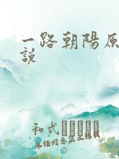 一路朝阳原著小说