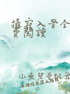 摄宠入骨全文免费阅读