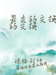 最爽的交换疯狂的交换