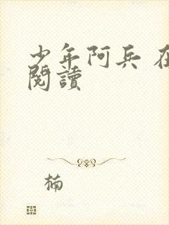 少年阿兵 在线阅读