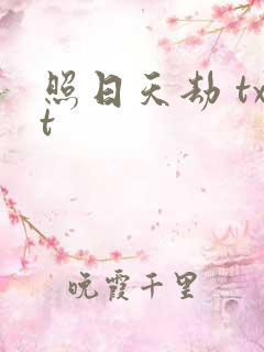 照日天劫 txt