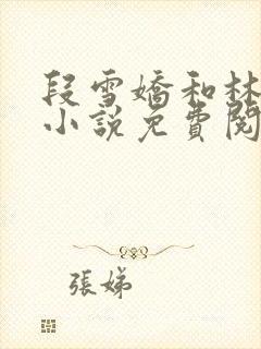 段雪娇和林杰的小说免费阅读