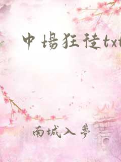 中场狂徒txt