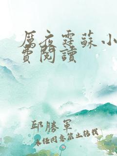 厉夜霆苏小汐免费阅读