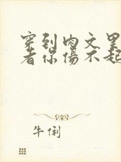 穿到肉文里的作者你伤不起