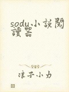 sodu小说阅读器