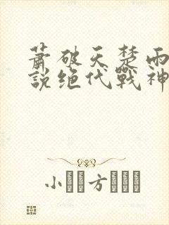 萧破天楚雨馨小说绝代战神