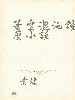 萧云混沌钟是什么小说