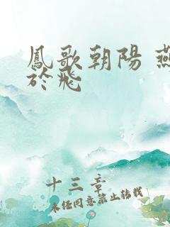 凤歌朝阳 燕燕于飞