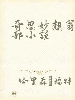 奇思妙想翁的全部小说