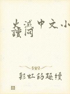 火灭中文小说阅读网