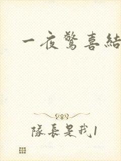 一夜惊喜结局