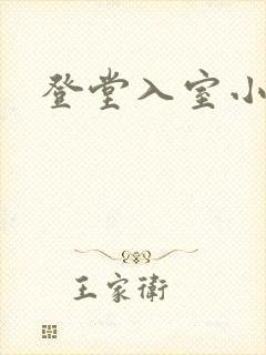 登堂入室小说