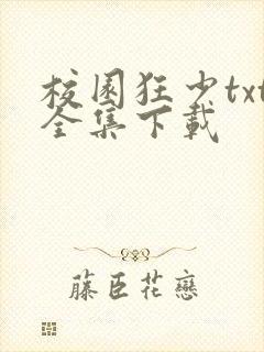 校园狂少txt全集下载