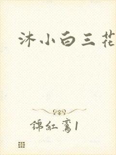 沐小白三花