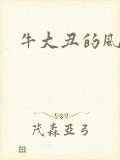 牛大丑的风流记