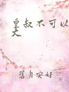 皇叔不可以 太大