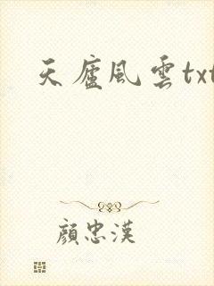 天庐风云txt