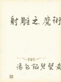 射雕之魔术师