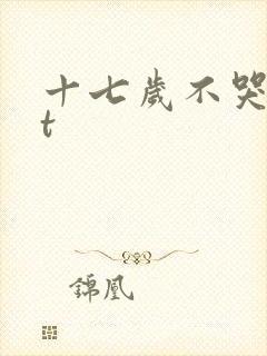 十七岁不哭txt