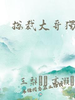 总裁大哥独宠妻