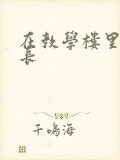 在教学楼里和学长