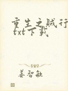 重生之贼行天下 txt下载