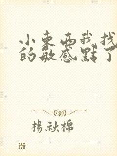 小东西我找到你的敏感点了