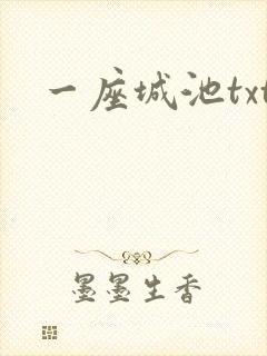 一座城池txt