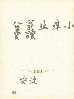 公翁止痒小说免费读